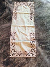 DECKCHEN  TISCHLÄUFER TISCHBAND  SCHMAL  Vintage 90x35cm