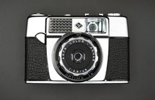 Vintage Fotoapparat Agfa Optima IA Color Agnar 1:2.8/45 mit Lederschutzhülle