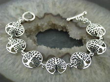 Silberarmband Silber 925 Baum des Lebens Lebensbaum Weltenbaum Celtic Bracelet 