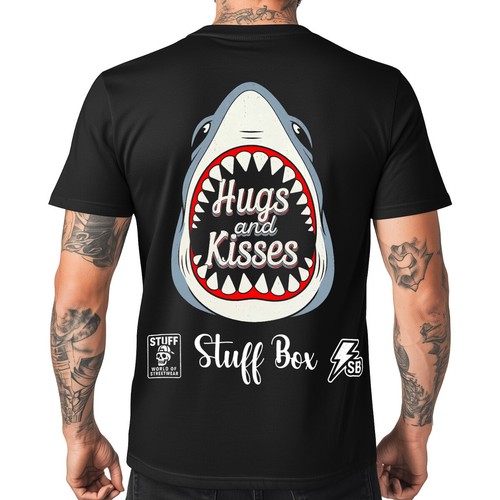 Stuff box shirt hugs kisses - shirt,