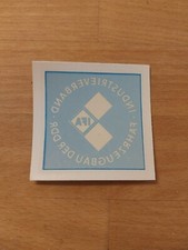 Trabant Frontscheibe Schiebebild IFA Logo Original Neu "Aufkleber"
