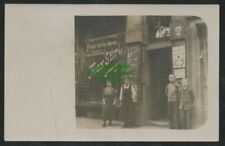 137741 AK Fotokarte Dresden Wettiner Str. 49 Max Stirl Presto Fahrräder Fahrrad