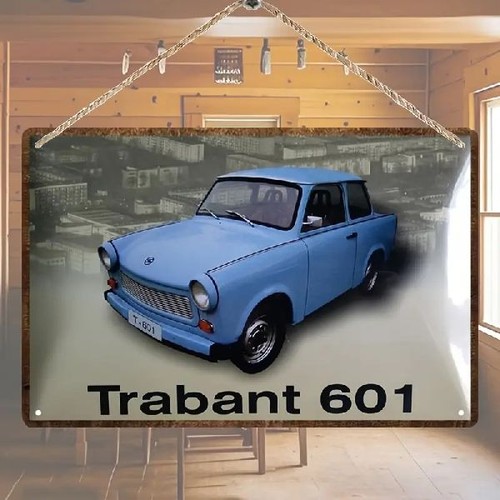 Blechschild ifa trabant - blechschild,