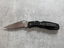 Spyderco Endura Gen.2 mit ATS 55 Klinge/Teilwelle Klappmesser
