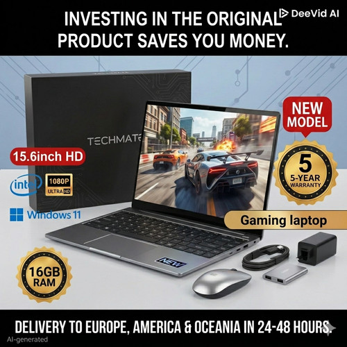 Windows 11 pro laptop - 15,6",