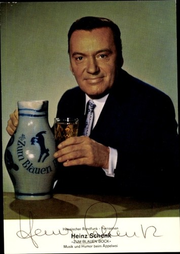 Moderator heinz schenk - moderator,