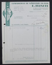 Rechnung PARIS 1934 FRENKEL