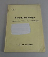 Werkstatthandbuch Ford Klimaanlage für alle Ford USA Modelle Stand 06/1970