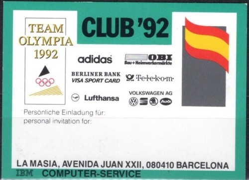Olympische sommerspiele 1992 - olympische,