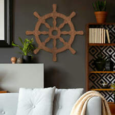 Holzdeko Mahagoni Steuerrad