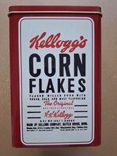 Kellogg's Nostalgie Vorratsdose Aufbewahrungsdose Retro Dose Cornflakes Müsli