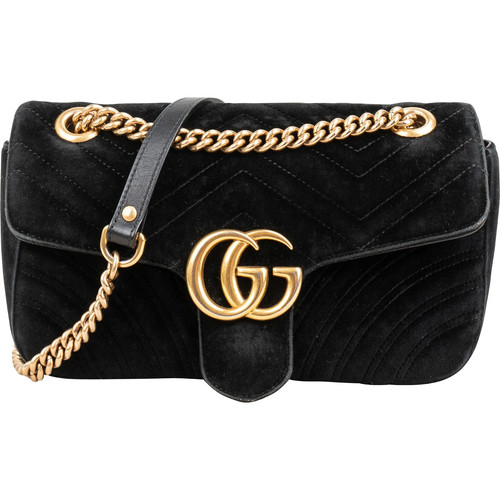 Gucci matelassé velvet - matelassé, gg