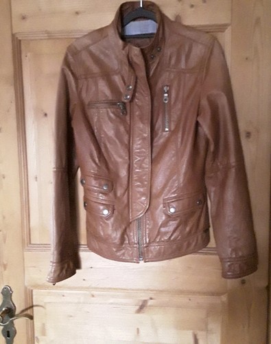 Schöne lederjacke zero 36 - , gr.36