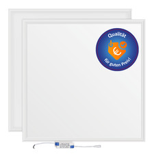 2x LED Panel Deckenleuchte