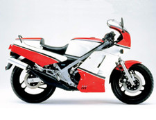 White Red Motor Fairings For
