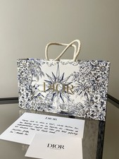 DIOR Tüte Geschenktasche - Toile de Jouy mit Dior Karten, Papiertüte