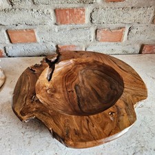 Schale Teakholz Obstschale