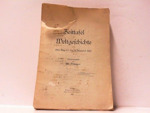 Zeittafel zur weltgeschichte - zeittafel,