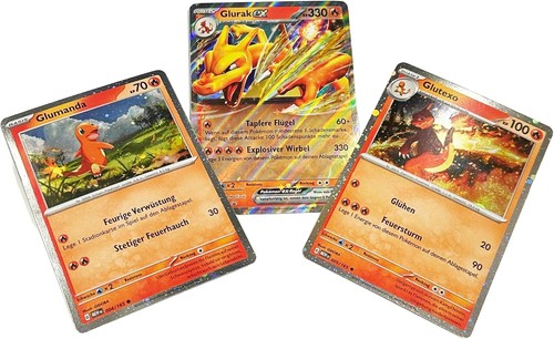 Pokémon karten 3er set - pokémon,