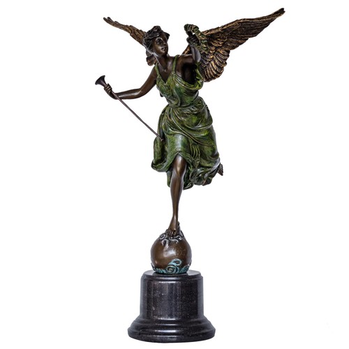 Bronzeskulptur victory - bronzeskulptur,