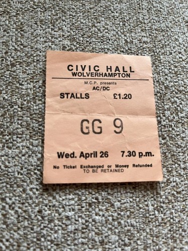 Bon scott ticket - ac/dc,