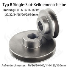 Keilriemenscheibe Eisenguss