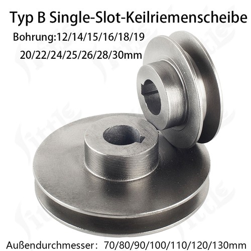 Keilriemenscheibe eisenguss - keilriemenscheibe,