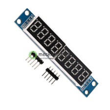 MAX7219 8 Digit Red LED