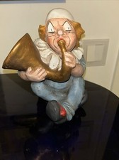 Achatit Clown sitzend mit