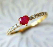 1.00 Karat Pink Rubin &