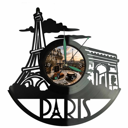 Paris wanduhr eiffelturm - paris,