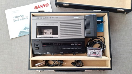 Sanyo trc 5020 - trc-5020, memo-scriber