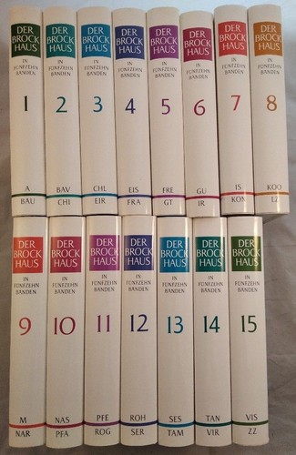 Der brockhaus fünfzehn - der,