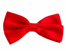 Rote Fliege Schleife für