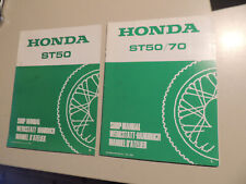 Werkstatthandbuch Ergänzung Heft manuel d`atelier Honda ST 50 ST70 DAX 1989 1990