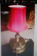 VINTAGE INDISCHER MESSING PRIMUS OFEN IN LAMPE UMGEWANDELT