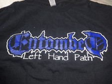 Entombed shirt logo - logo, death