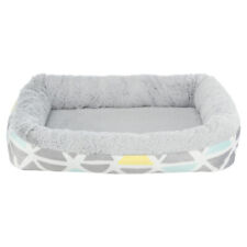 Trixie Kuschelbett Bunny eckig für Kaninchen Meerschweinchen bunt grau