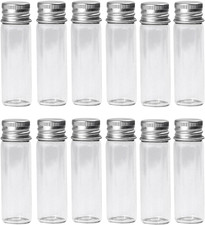 12 kleine Glasflaschen, 30 ml
