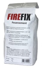 FireFix Zement feuerfest 2 kg Feuerzement für Ofen Kamin Ofenbau Kaminmörtel