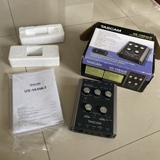 Tascam US-144 MK2 II - externe Soundkarte, Midi Sound Interface 4i4