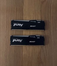 16GB (2x 8GB) Kingston FURY Beast RGB DDR5-5600 MHz RAM