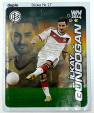 Ferrero Duplo Hanuta WM 2014 Sticker Nr. 27 Ilkay Gündogan