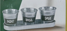 Parkside kräutertopf set - kräutertopf-set, aus