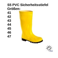 PVC-Sicherheitsstiefel S5 Gr