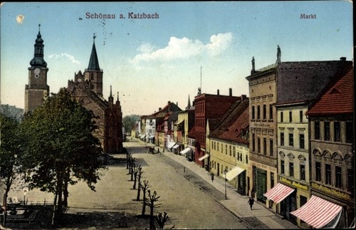świerzawa schönau der - ak,