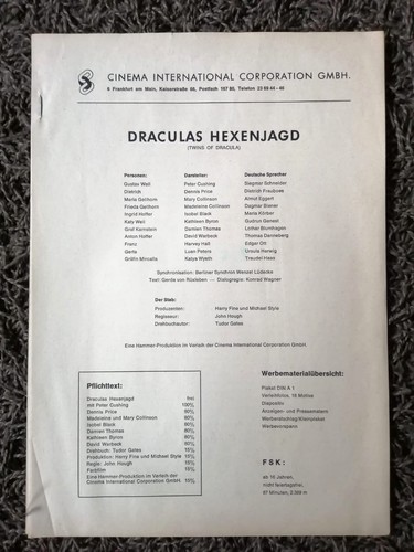 Draculas hexenjagd peter - hexenjagd, –