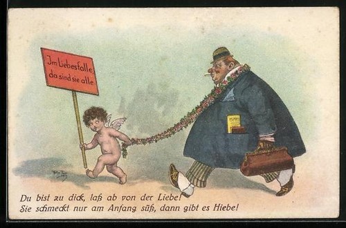 Künstler arthur thiele - künstler-ak,