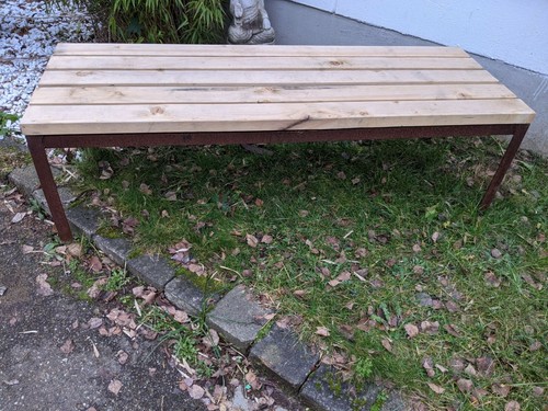 Gartenbank bank ohne - bank,
