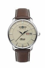 Zeppelin Herrenuhr Automatik Atlantic 8466-5 creme Ø40-41 cm Ausstellungsstück
